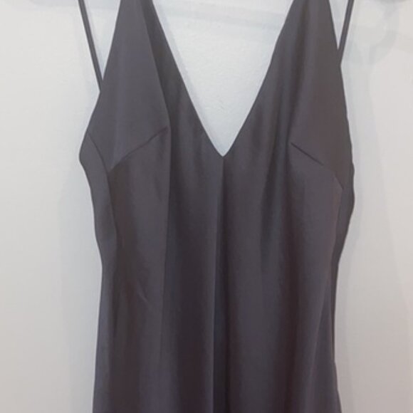 Aritzia Wilfred Only Slip Satin Maxi Dress - Picture 9 of 9
